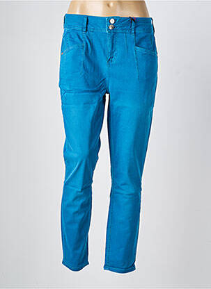 Jeans coupe slim taille haute taille haute bleu STREET ONE femme