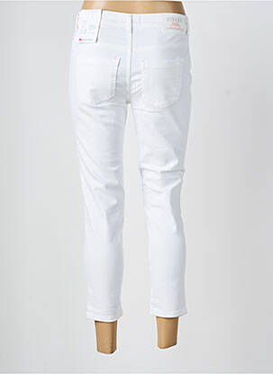 Jeans coupe slim taille basse taille basse blanc STREET ONE femme