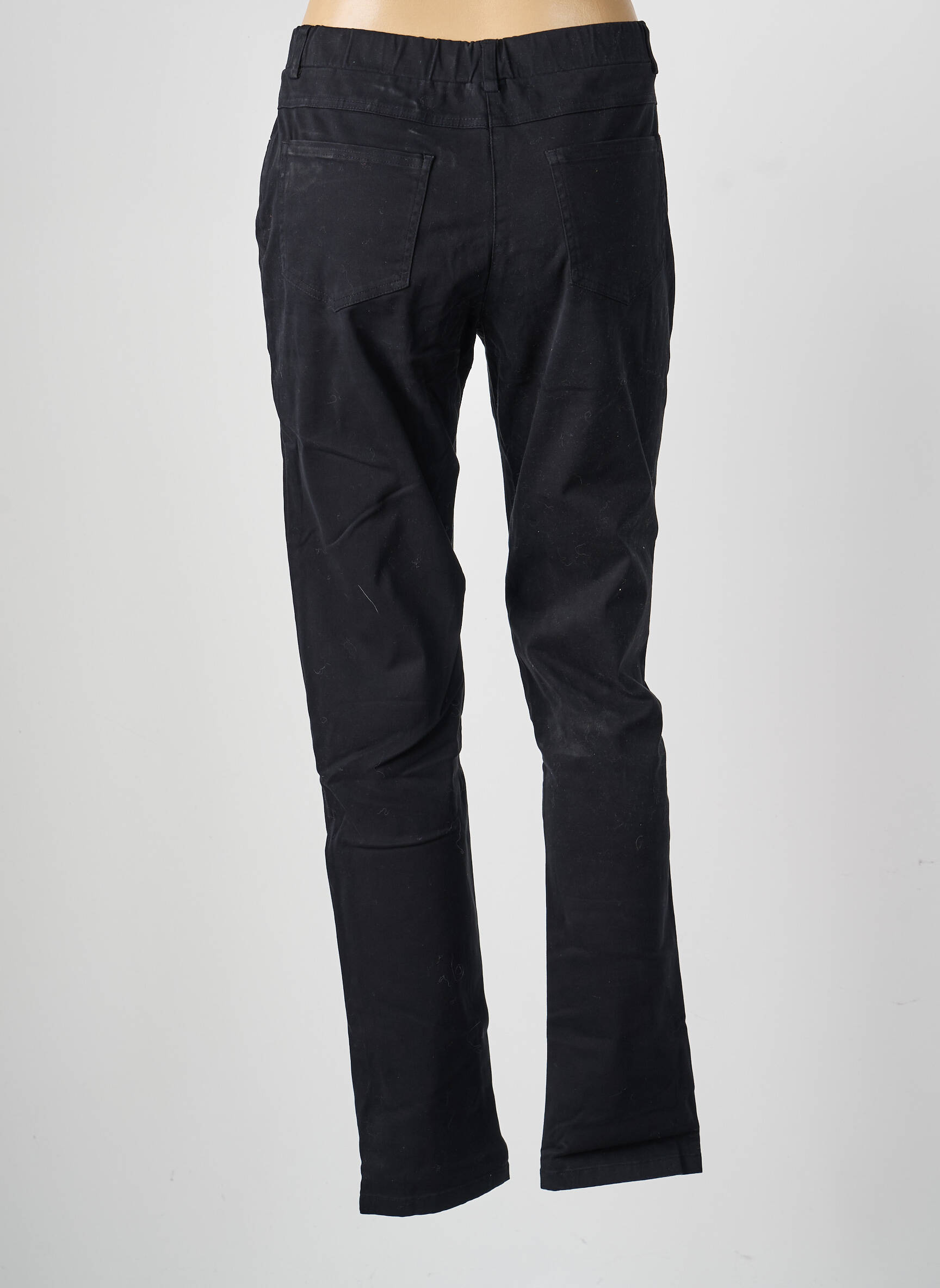 Pantalon slim taille élastique taille normale noir QUATTRO femme