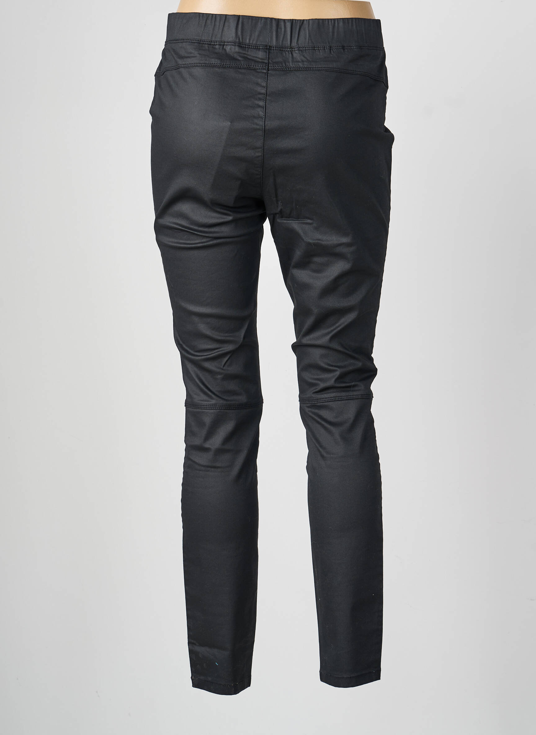 Pantalon slim taille élastique taille normale noir STREET ONE femme