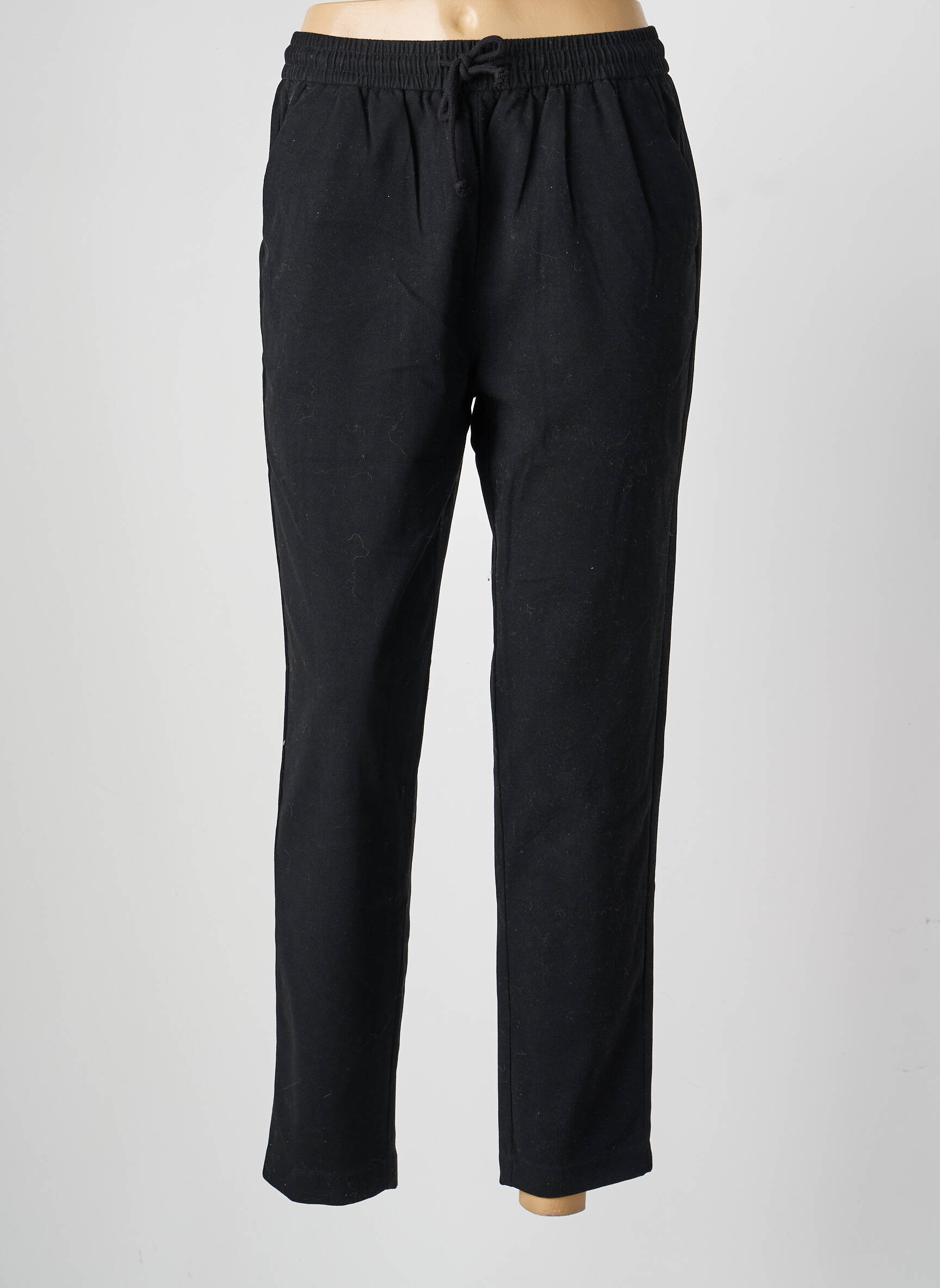 Jogging slim taille normale noir SCHOOL RAG femme