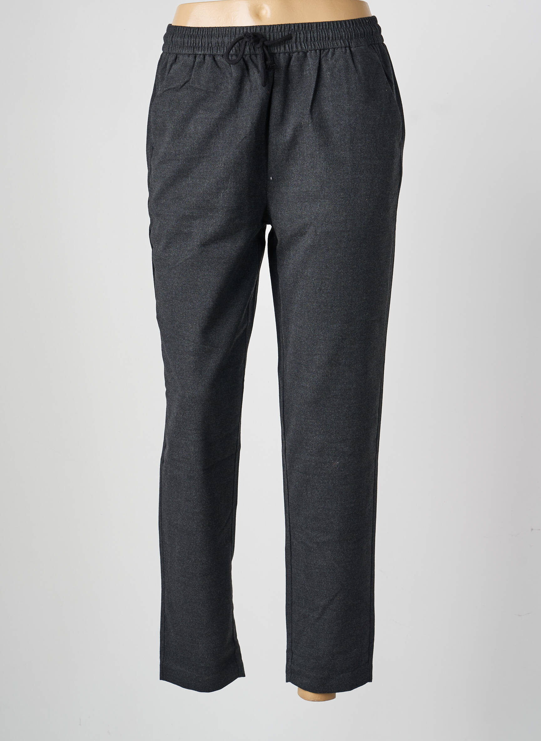 Jogging slim taille normale gris SCHOOL RAG femme