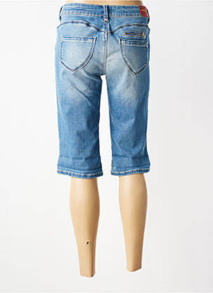 Bermuda taille basse taille basse bleu FREEMAN T.PORTER femme