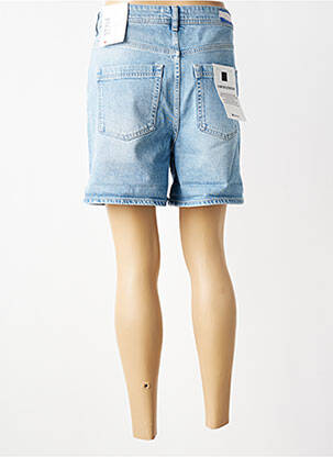 Short tissage denim taille haute bleu STREET ONE femme