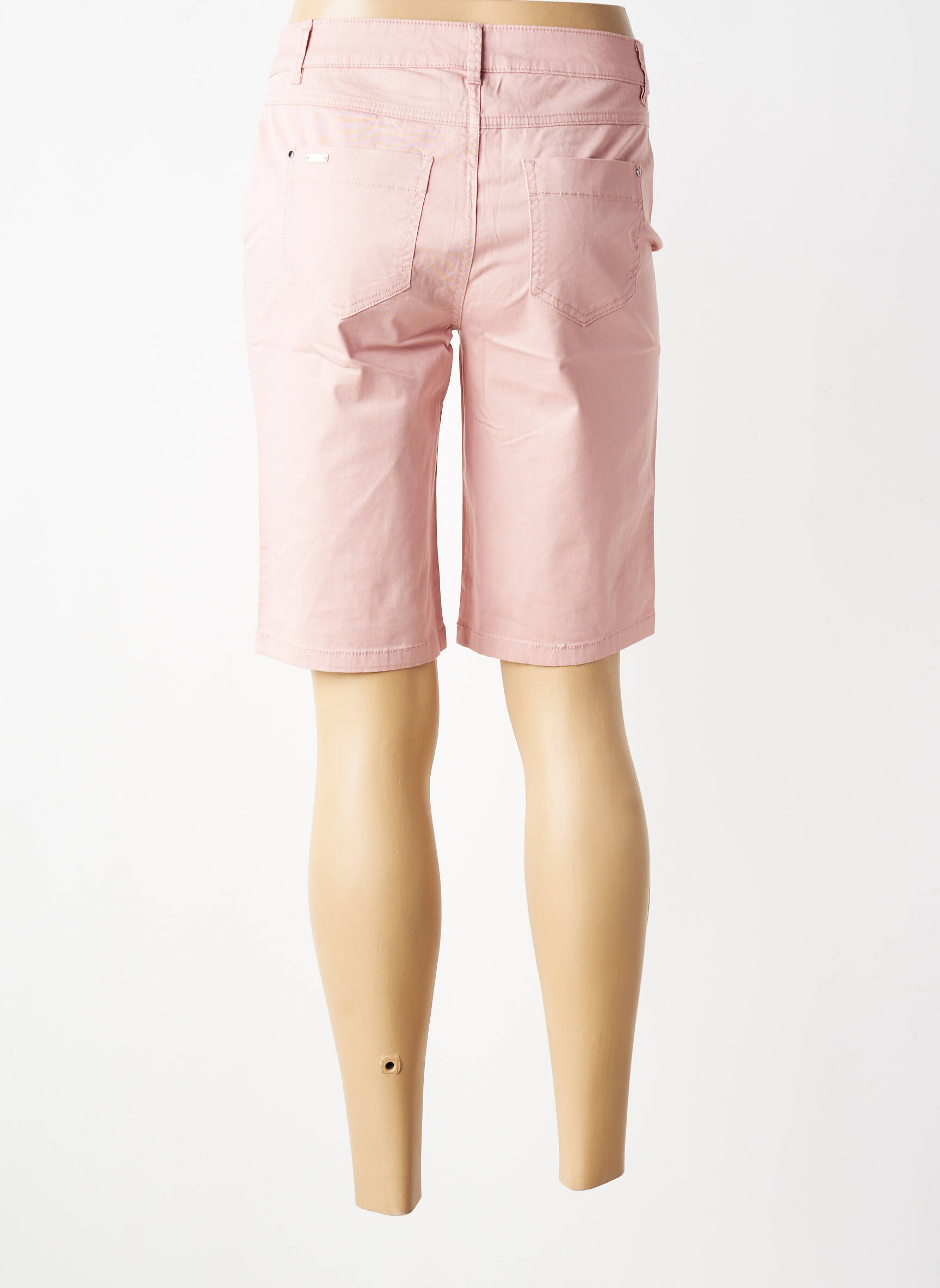Bermuda taille basse taille basse rose STREET ONE femme