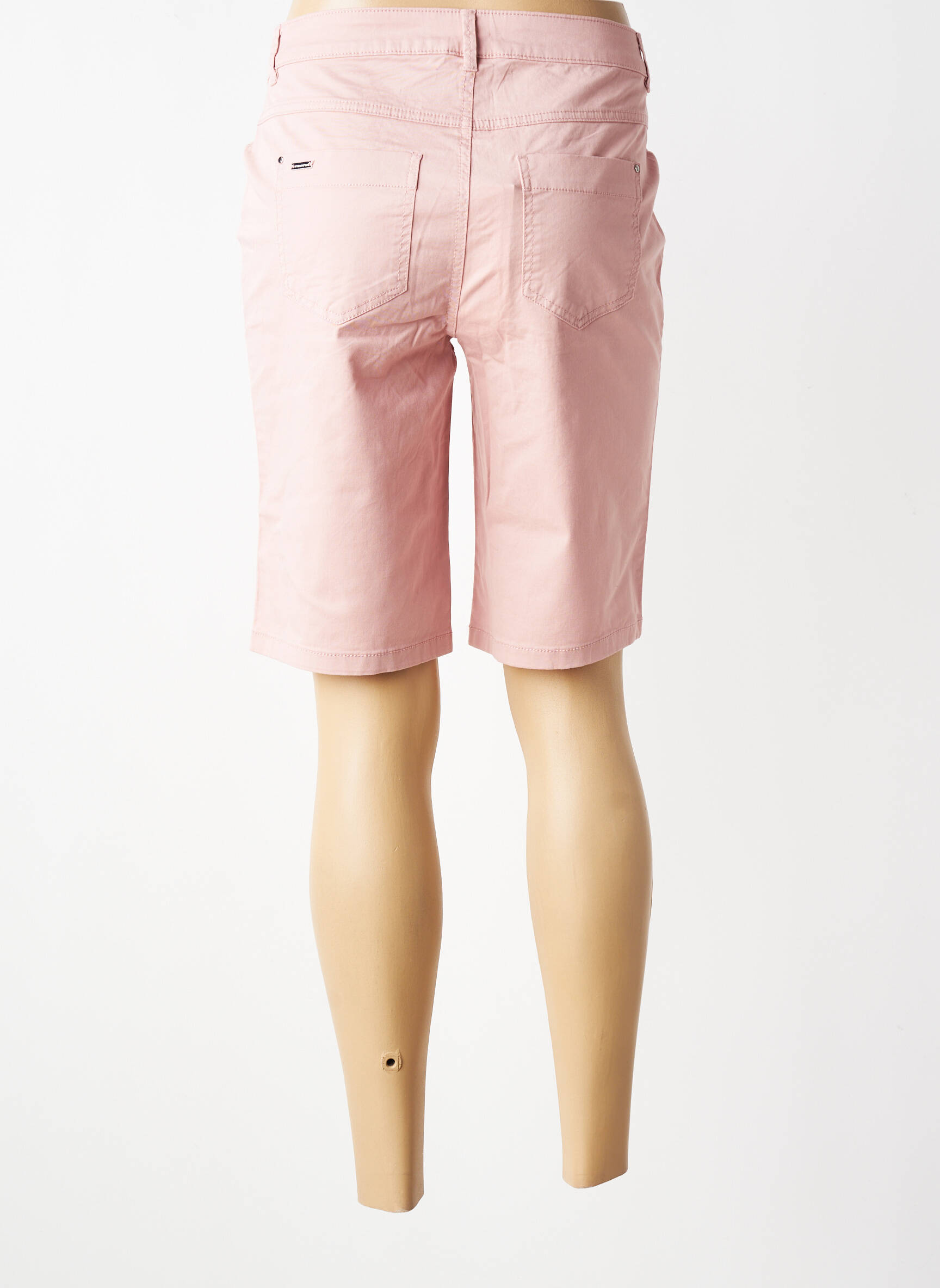 Bermuda taille basse taille basse rose STREET ONE femme