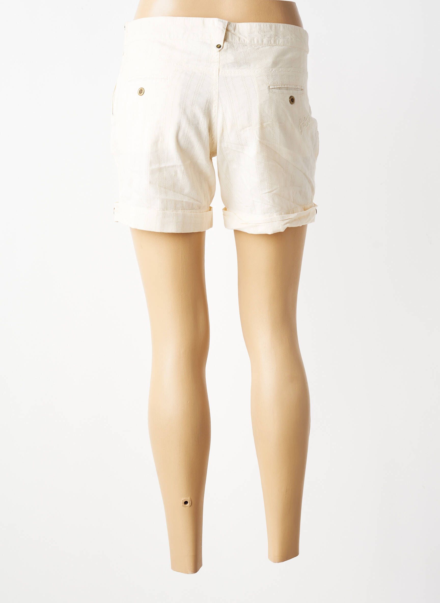 Short taille à pinces taille normale beige LPB LES PETITES BOMBES  femme