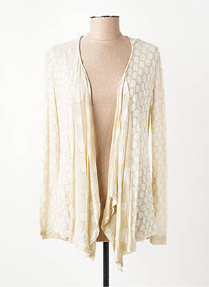 Gilet manches longues stretch or AKELA KEY femme