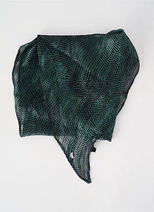 Foulard effet matière satinée vert LPB LES PETITES BOMBES  femme