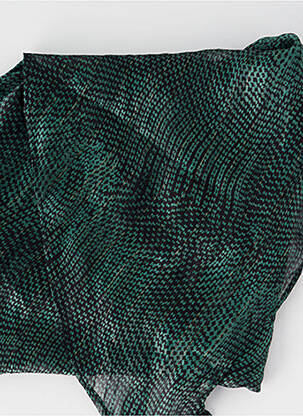 Foulard effet matière satinée vert LPB LES PETITES BOMBES  femme