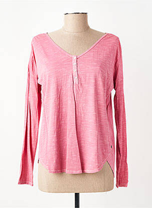 T-shirt manches longues manches longues rose YERSE femme