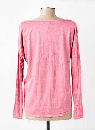 T-shirt manches longues manches longues rose YERSE femme
