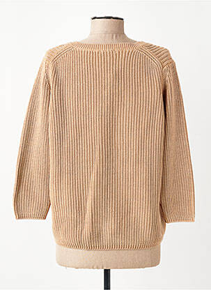 Pull coupe droite manches 3/4 beige STREET ONE femme