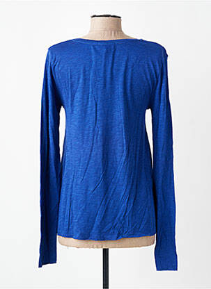 T-shirt manches longues manches longues bleu AMERICAN VINTAGE femme