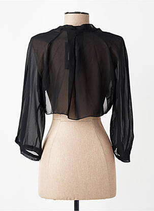 Boléro manches longues noir RINASCIMENTO femme