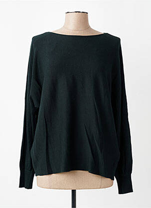 Pull col bateau manches longues vert STREET ONE femme