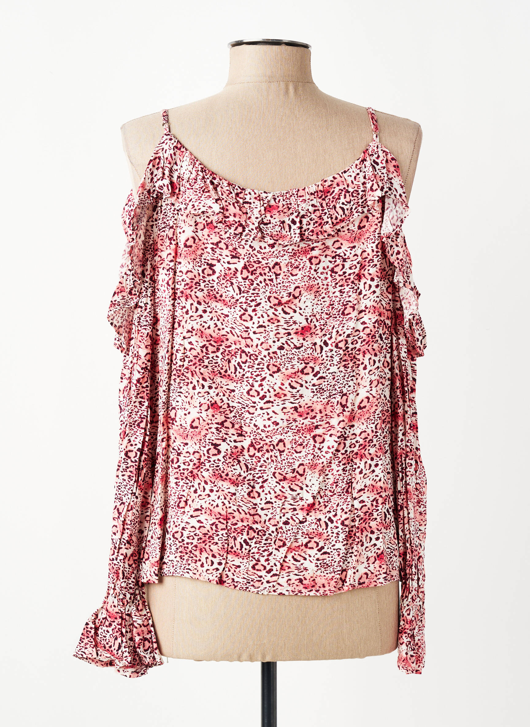 Top manches longues manches longues rose FREEMAN T.PORTER femme