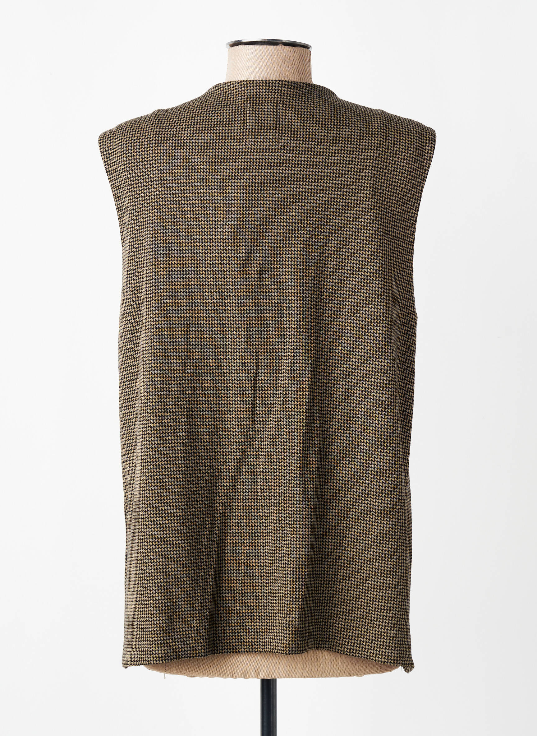 Gilet sans manche coupe cintrée beige INDI & COLD femme