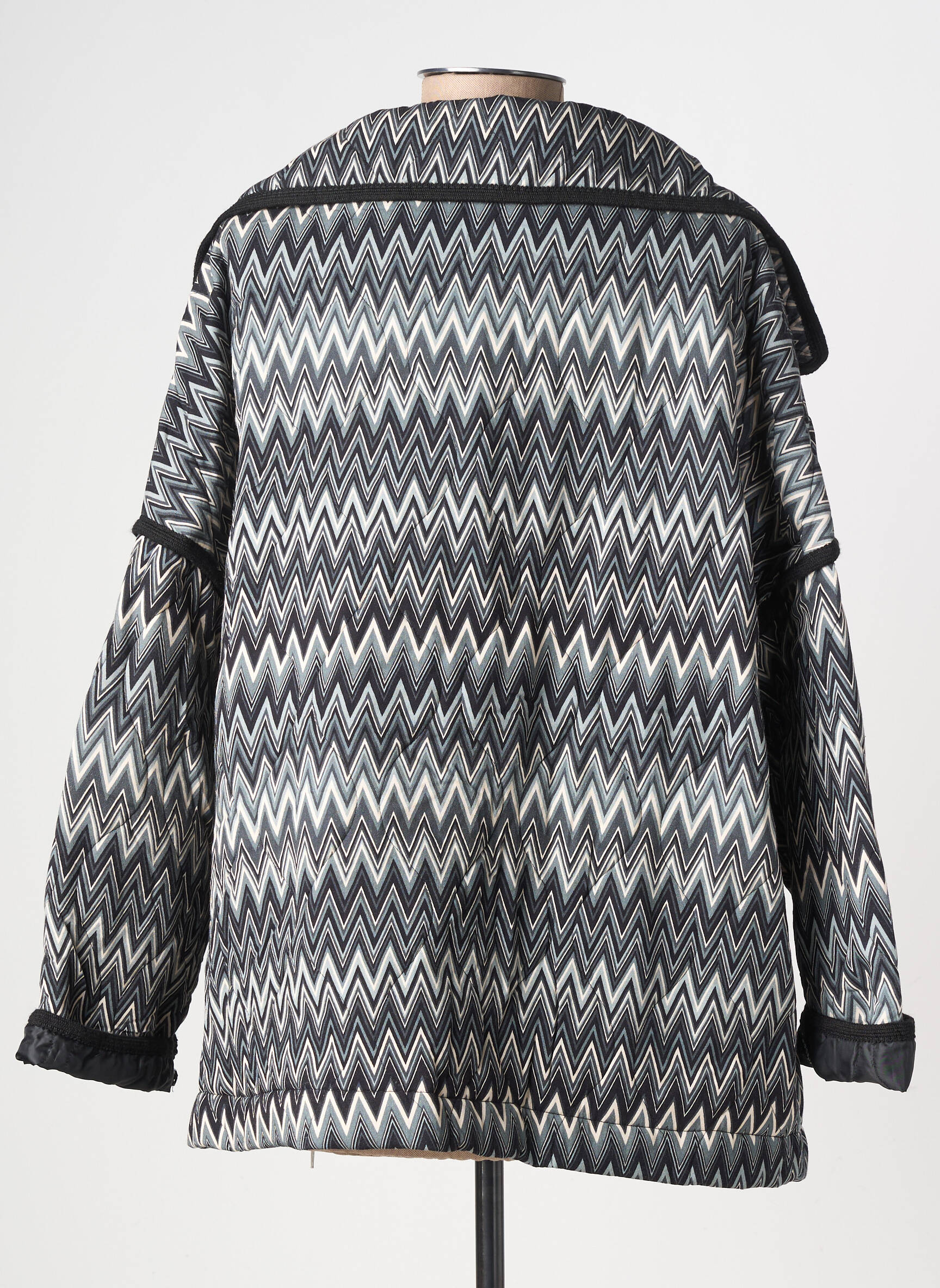 Veste casual coupe droite noir CECILE WANG femme
