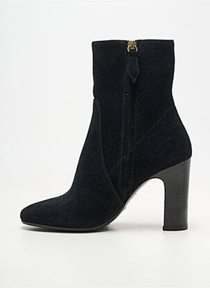 Bottines/boots bout rond talon de 7 à 9cm noir RIVECOUR femme
