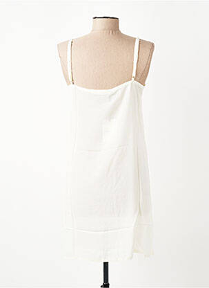 Jupon /fond de robe tissage popeline blanc HOD femme