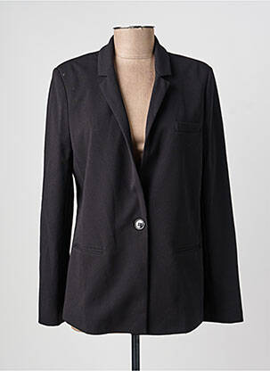 Blazer poignets boutonnés noir FIVE femme