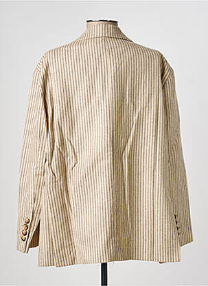 Blazer poignets boutonnés beige HOD femme