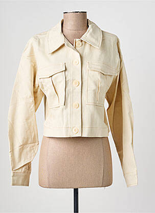 Veste casual coupe cintrée beige OPULLENCE femme