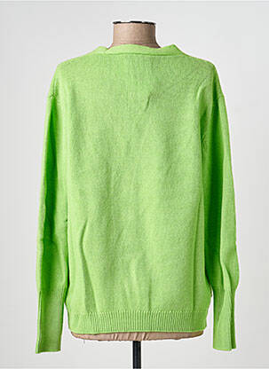 Gilet manches longues coupe cintrée vert ROSEANNA femme