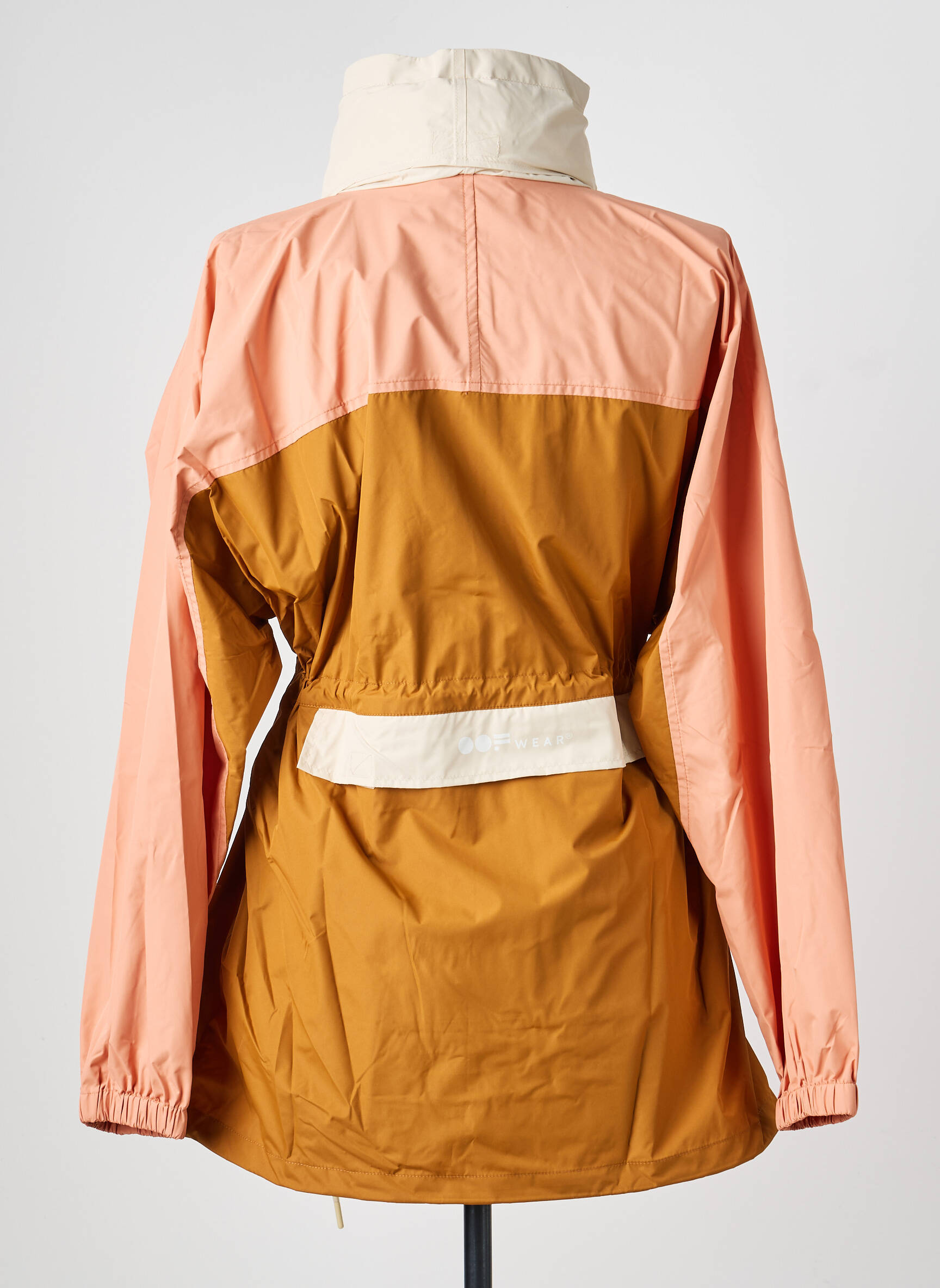 Coupe-vent manches longues a capuche rose OOF WEAR femme