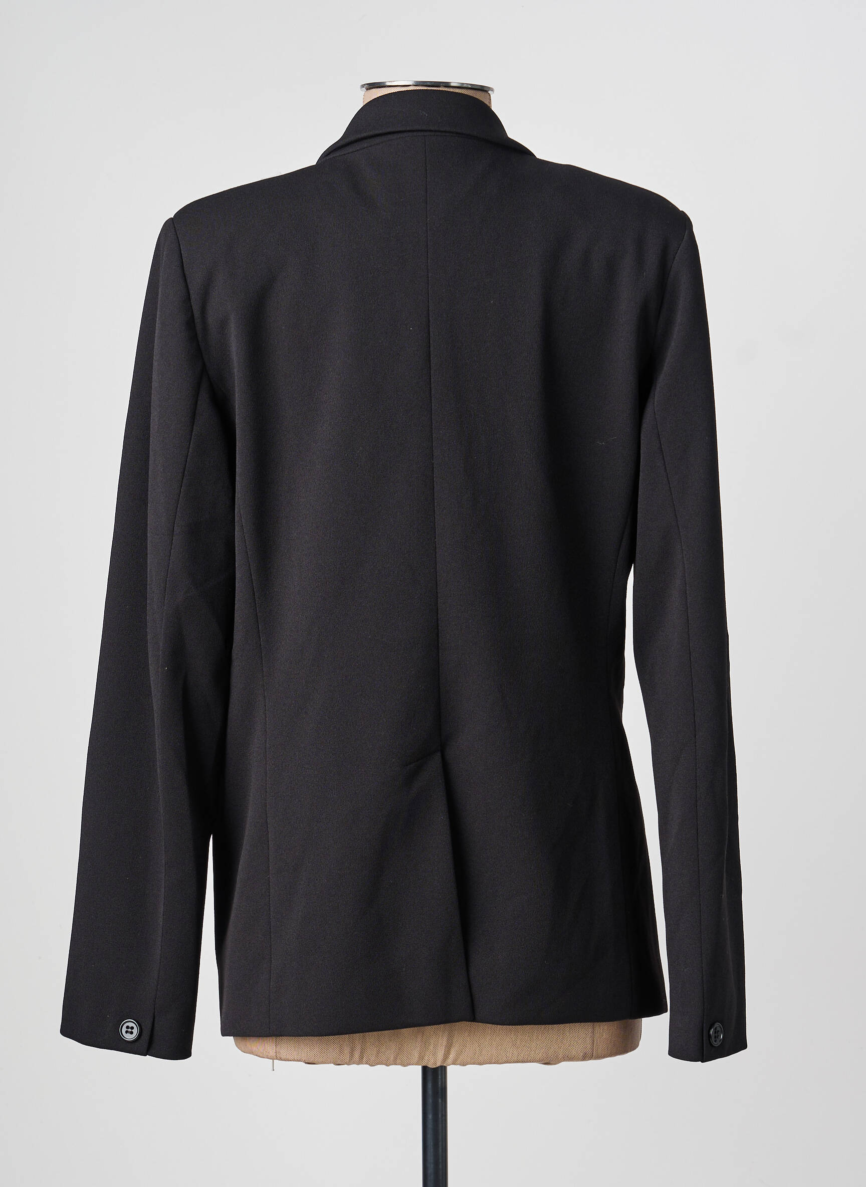 Blazer poignets boutonnés noir FIVE femme