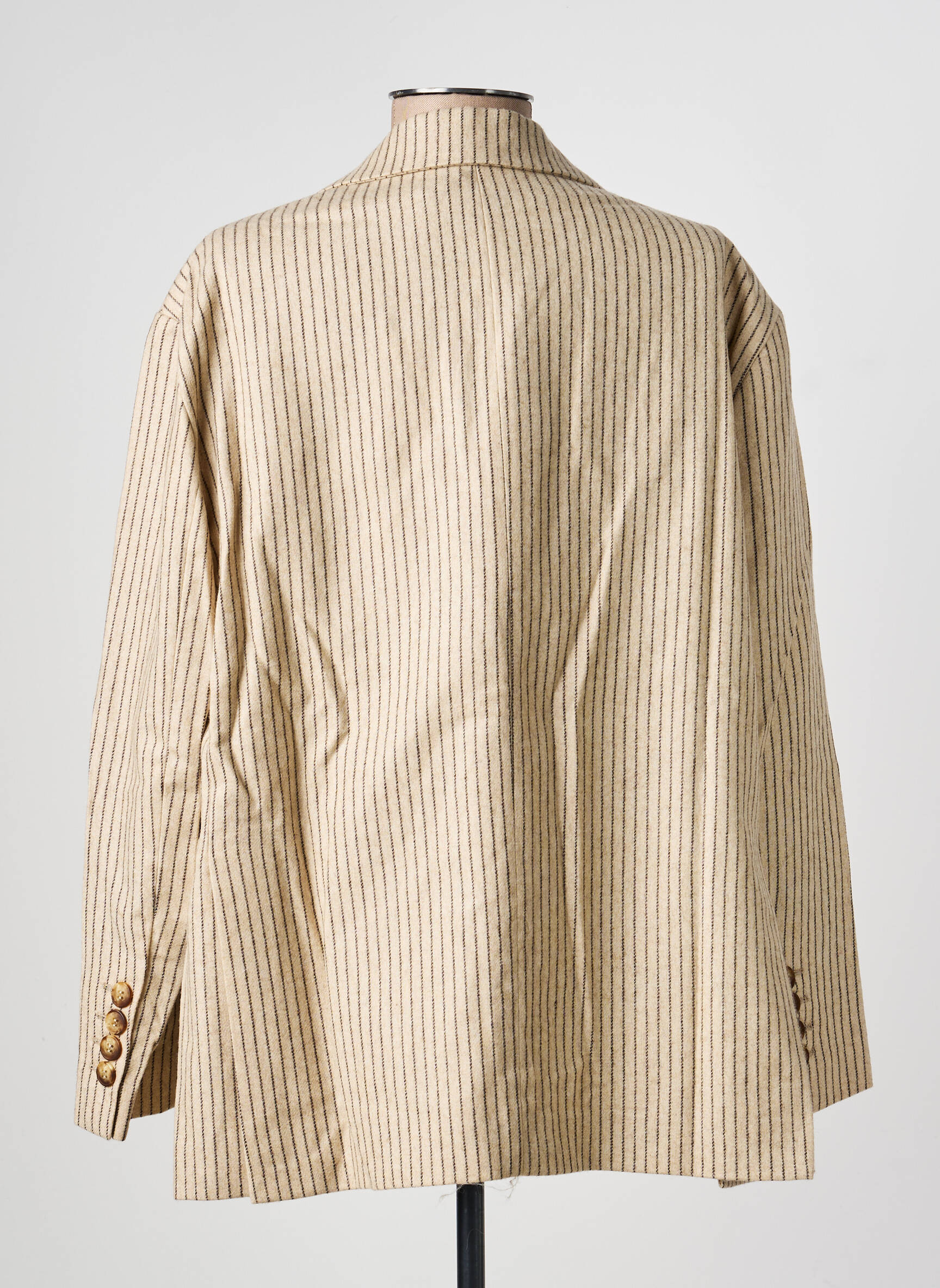 Blazer poignets boutonnés beige HOD femme