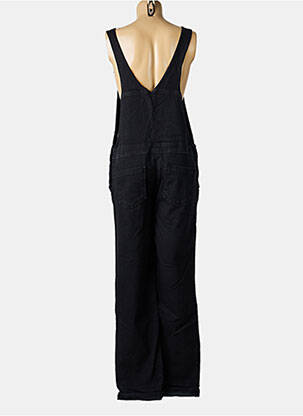 Salopette coupe cintrée fines bretelles noir FIVE femme