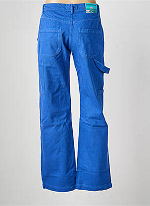 Jeans coupe large stretch taille normale bleu MODETROTTER femme