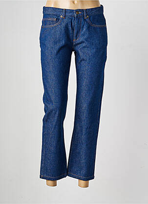 Jeans coupe droite stretch taille normale bleu MODETROTTER femme