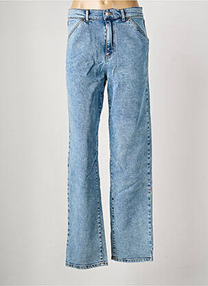 Jeans coupe droite taille haute taille haute bleu ROSEANNA femme
