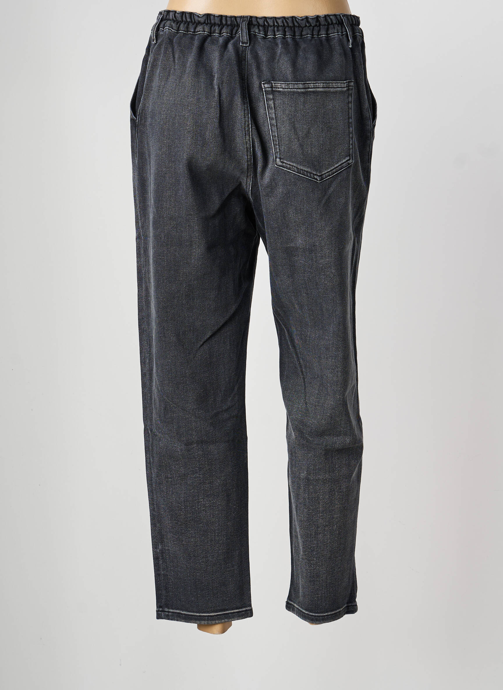 Jeans coupe droite stretch taille normale noir ROSEANNA femme
