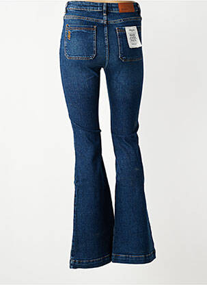 Jean coupe flare stretch taille normale bleu BERENICE femme