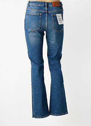 Jean coupe flare stretch taille normale bleu BERENICE femme