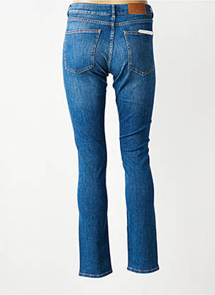 Jeans coupe slim stretch taille normale bleu BERENICE femme