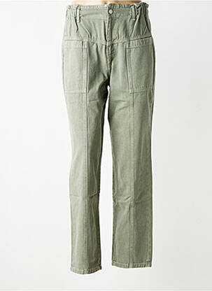 Jeans coupe droite taille normale taille normale vert BERENICE femme