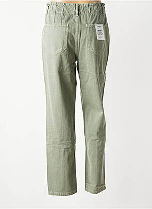 Jeans coupe droite taille normale taille normale vert BERENICE femme