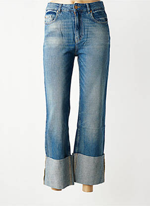 Jeans coupe droite taille normale taille normale bleu BERENICE femme