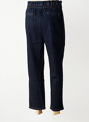 Jeans coupe droite stretch taille normale bleu HOD femme