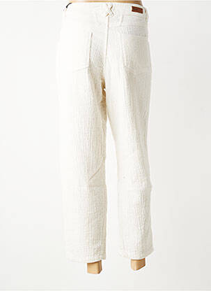 Pantalon 7/8 stretch taille normale blanc HOD femme