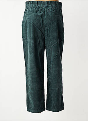 Pantalon droit stretch taille normale vert HOD femme