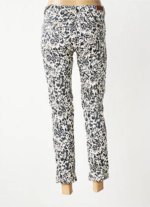 Pantalon 7/8 stretch taille normale blanc HOD femme