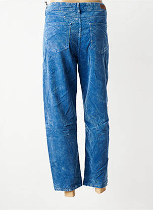 Pantalon 7/8 stretch taille normale bleu HOD femme