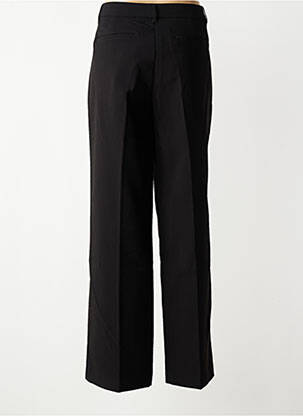 Pantalon droit stretch taille normale noir MKT STUDIO femme