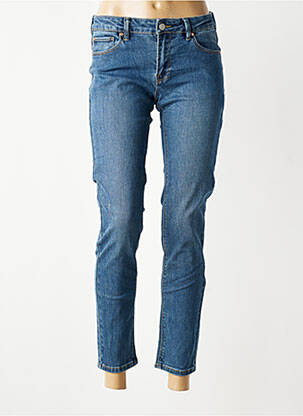 Jeans coupe slim stretch taille normale bleu MKT STUDIO femme